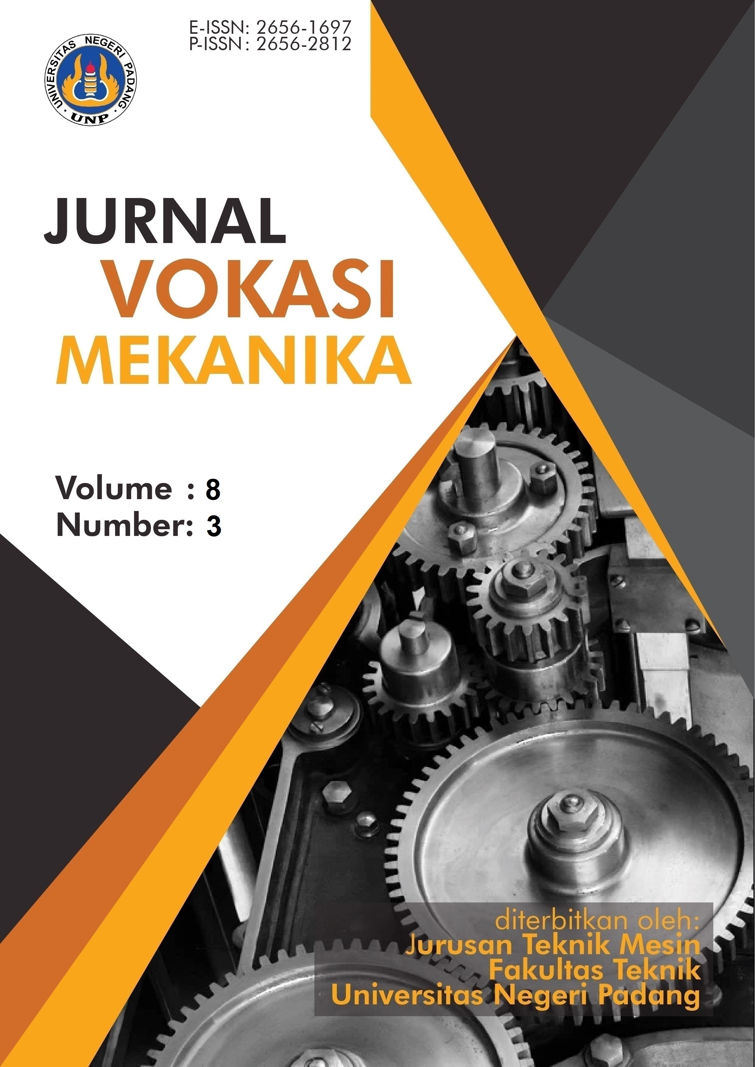 					View Vol. 8 No. 3 (2026): Jurnal Vokasi Mekanika
				